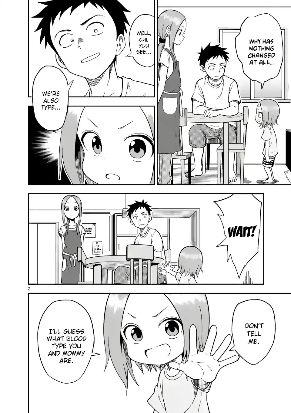 Karakai Jouzu no (Moto) Takagi-san Chapter 155 2